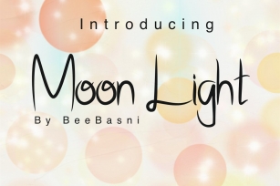 Moon Light Font Download