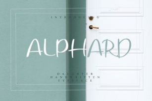 Alphard Font Download