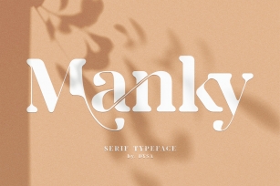 Manky - Serif Typeface Font Font Download