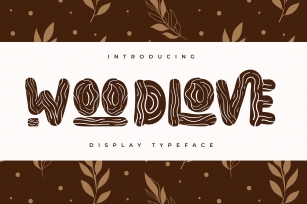 Woodlove | Display Typeface Font Download