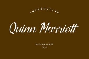 Quinn Marriott Font Download