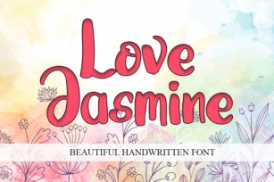 Love Jasmine Font Download