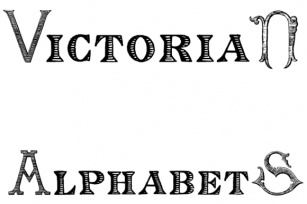 Victorian Alphabets Font Download