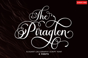 The Piraglen - Script Pro Font Download