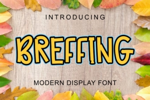 Breffing Font Download