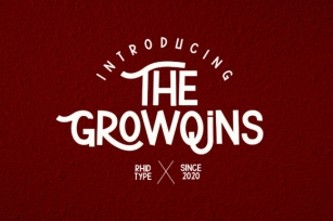 The Growqins Font Download