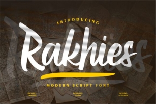 Rakhies Font Download