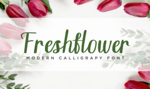 Freshflower Font Download