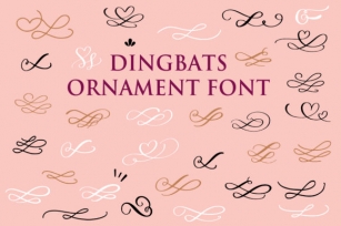 Dingbats Ornaments Font Download