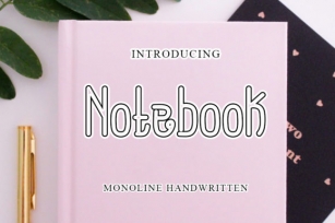 Notebook Font Download