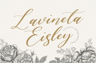 Lavineta Eisley Luxury Calligraphy Font Font Download