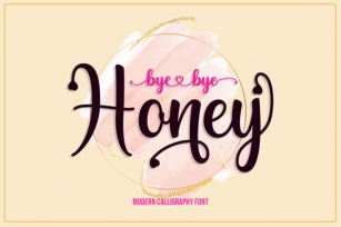 Bye Bye Honey Font Download