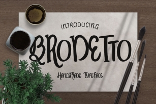 Brodetto Font Download