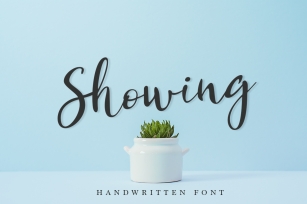 Showing Font Download