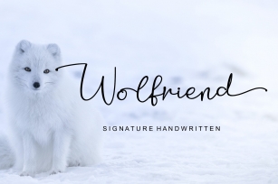Wolfriend - Signature Handwritten Font Font Download