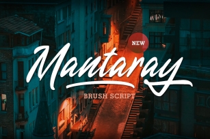 Mantaray - Brush Script Font Download