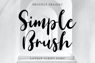 Simple Brush Script Font Download
