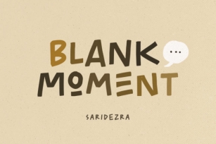 Blank Moment Font Download