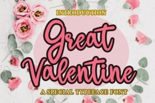 Great Valentine Font Download