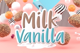 Milk Vanilla Font Download