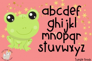 Twinkle Toads Font Font Download