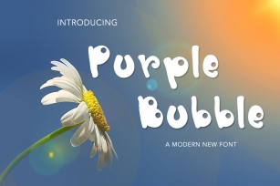 Purple Bubble Font Download