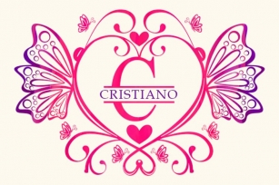Cristiano Monogram Font Download