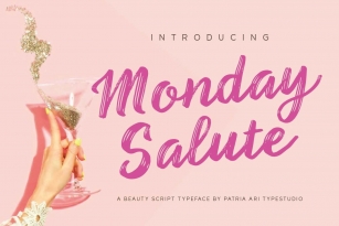 Monday Salute Font Download