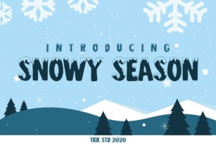 Snowy Season Font Download