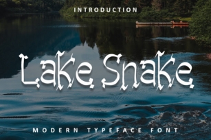 Lake Snake Font Download