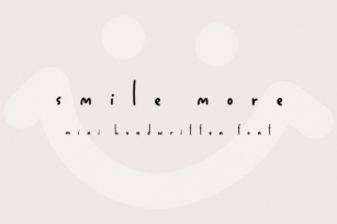 Smile More Font Download