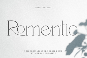Romentic Font Download