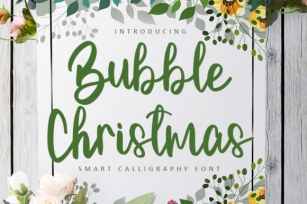 Bubble Christmas Font Download