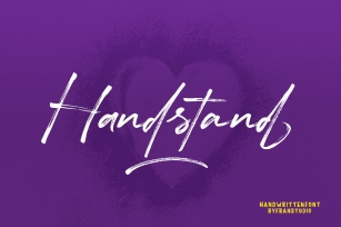 Handstand Font Download