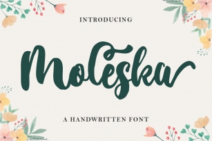 Moleska Script Font Download