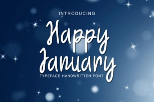 Happy January Font Download