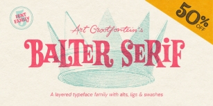 Balter Serif Font Download
