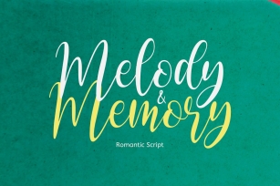 Melody and Memory Font Download