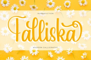 Falliska | Modern Calligraphy Font Font Download