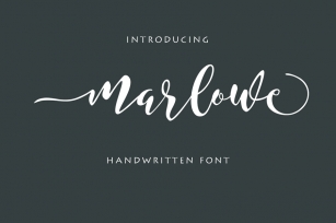 Marlowe Script Font Font Download