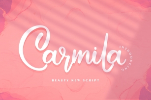 Carmila | Beauty New Script Font Download