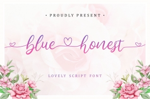 Bluehonest Font Download