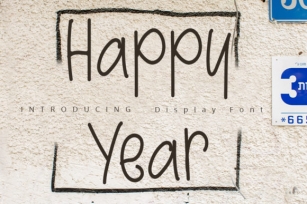 Happy Year Font Download