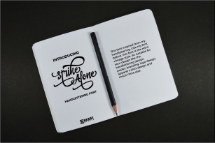 Strike Alone Script + Extra (30% Off) Font Download