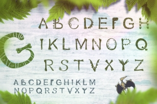 Dino Font - prehistoric style Font Download