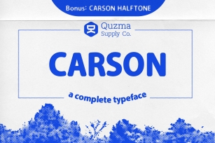 Carson Bundle Font Download