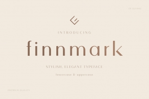 Finnmark - Elegant Sans Typeface Font Download