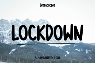 Lockdown Font Download