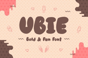 Ubie - Bold and Fun Display Font Download