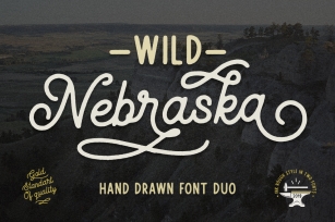 Wild Nebraska Font Download